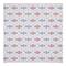 Patriotic Watercolor Paisley Pattern Cotton Twill Napkin